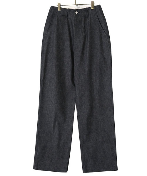 E.TAUTZ（イートウツ）の「E.TAUTZ / イートウツ：CORE FIELD TROUSERS DENIM：XTRS06-1010[MUS]（デニムパンツ・メンズ・ブラック/ブルー系その他・30inch/32inch）」の4枚目の写真