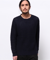 【WHO'S WHO gallery】GGワッフルラグランニット