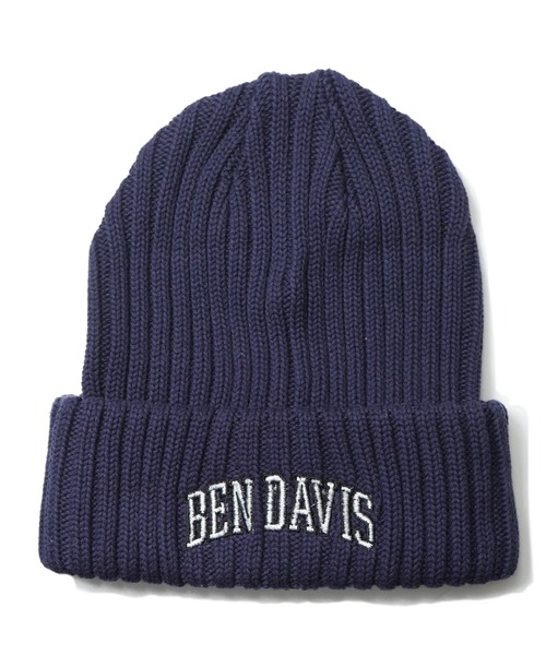 BEN DAVIS（ベンデイビス）の「《BEN DAVIS》COLLEGE KNIT CAP（ニットキャップ/ビーニー・レディース・ブラック×レッド/ネイビー/オフホワイト/ブラック×グリーン/ブラック×ホワイト/ヘザーグレー/ブラック×イエロー/ワインレッド/ダークグリーン/モカ/ブラック系その他・FREE）」の10枚目の写真