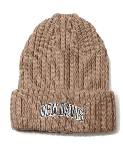 BEN DAVIS（ベンデイビス）の「《BEN DAVIS》COLLEGE KNIT CAP（ニットキャップ/ビーニー・レディース・ブラック×レッド/ネイビー/オフホワイト/ブラック×グリーン/ブラック×ホワイト/ヘザーグレー/ブラック×イエロー/ワインレッド/ダークグリーン/モカ/ブラック系その他・FREE）」の16枚目の写真