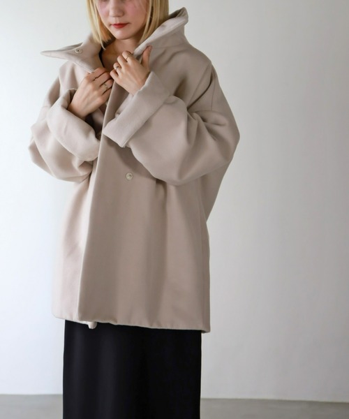 UNFIELD（アンフィールド）の「【UNFIELD】ハイネックショートコート