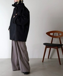 UNFIELD | 【2022A/W New Arrival】ハイネックショートコート(その他アウター)