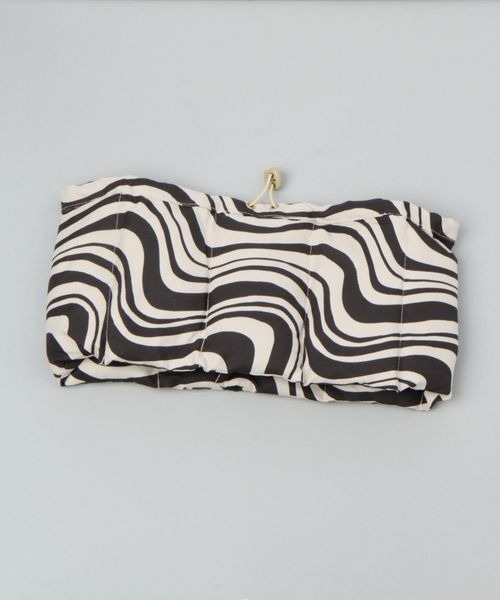 JEANASIS（ジーナシス）の「ダウンフウスヌード/352685（ネックウォーマー/スヌード・レディース・パープル/ホワイト系その他・FREE）」の10枚目の写真