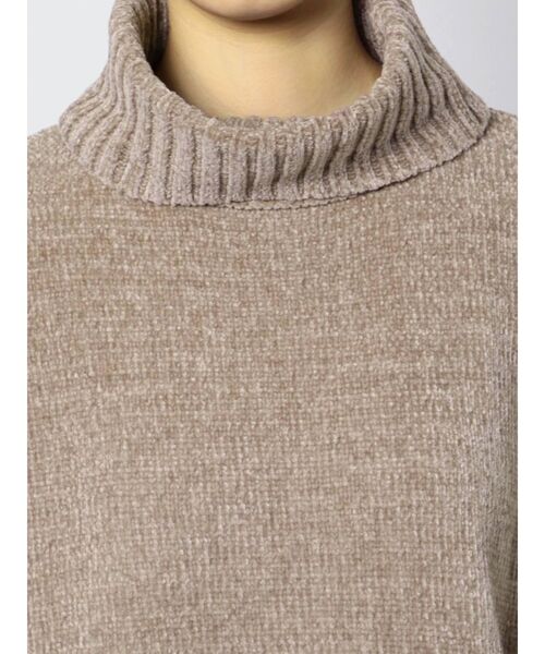 MURUA（ムルーア）の「モールオーバーニットワンピース（ワンピース・レディース・ブラック/カーキ/モカ・FREE）」の19枚目の写真