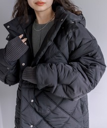 mystic | 【サイズ展開あり】キルティングフードコート(その他アウター)