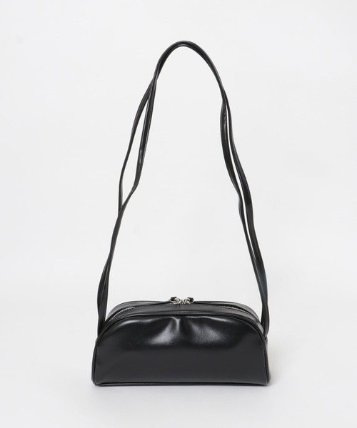 KBF（ケイビーエフ）の「ロングショルダーソフトBAG（ショルダーバッグ・レディース・ブラック/オフホワイト・ONE）」の10枚目の写真