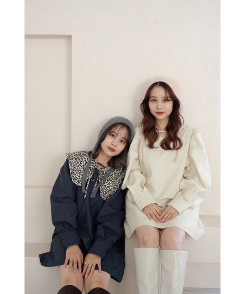 JUMELLE（ジュメロ）の「アニマルフリルカラー（付け襟・レディース・ブラック・FREE）」の3枚目の写真