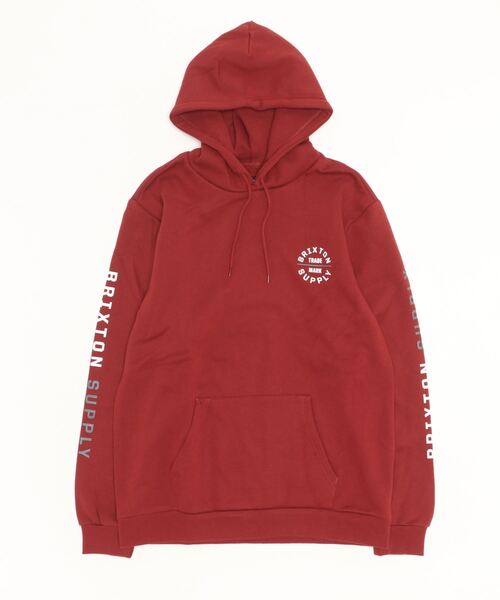 BRIXTON(ブリクストン)の「【BRIXTON】OATH VI HOOD(パーカー・メンズ・ブラック/レッド・X-LARGE/LARGE/MEDIUM)」の2枚目の写真