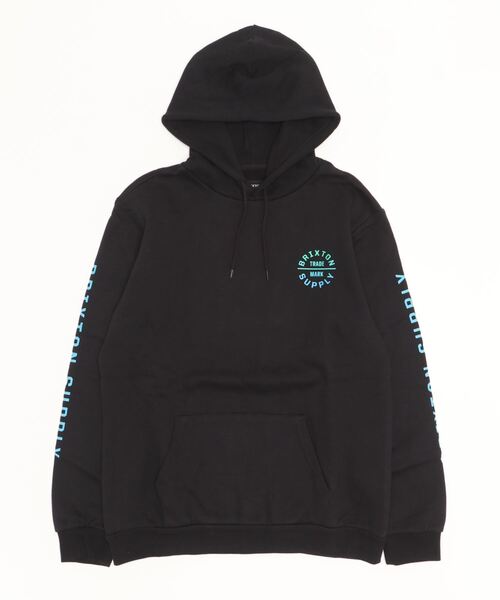 BRIXTON(ブリクストン)の「【BRIXTON】OATH VI HOOD(パーカー・メンズ・ブラック/レッド・X-LARGE/LARGE/MEDIUM)」の1枚目の写真