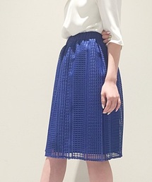 La TOTALITE | スクエアレーススカート。(スカート)