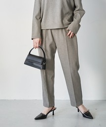 WHYTO.（ホワイト）の「「WHYTO. / ホワイト」CENTER PRESS TROUSER（その他パンツ）」