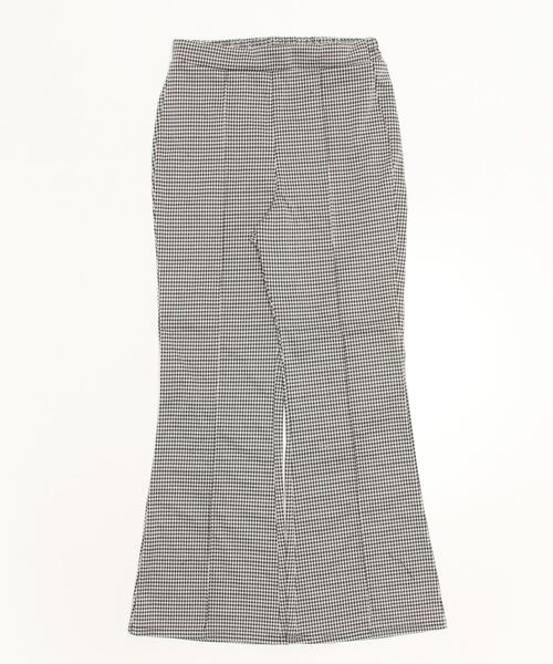 セール】ニット見えするカットソーパンツ アニマル柄・チェック