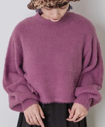 Fashion Letter | シャギーヤーンショートプルオーバー(ニット/セーター)