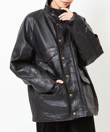 yoused play vintage | 【別注】YOUSED BARBSON LEATHER JKT(その他アウター)