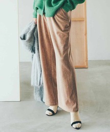 IEDIT | IEDIT カットソーコーデュロイで快適 きれい見えシルエットのワイドパンツ(その他パンツ)