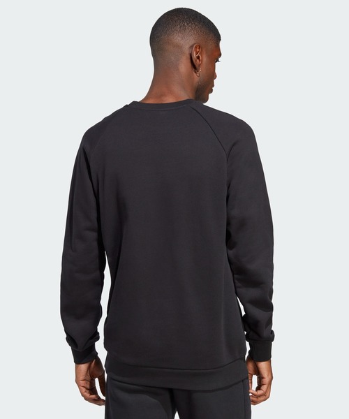 adidas（アディダス）の「トレフォイル エッセンシャルズ クルーネック