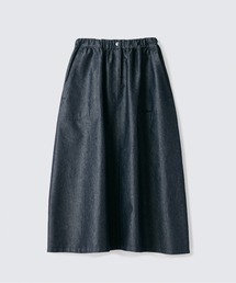 WILD THINGS（ワイルドシングス）の「【WILDTHINGS / ワイルドシングス】 NANOTEX DENIM SKIRT（デニムスカート・レディース）」