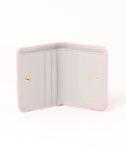 efffy（エフィー）の「【efffy/エフィー】 二つ折り財布 イタリア製牛革（財布・レディース・グレイッシュベージュ/アイボリー/ピンク/ラベンダー/グリーン系その他/イエロー・FREE）」の14枚目の写真