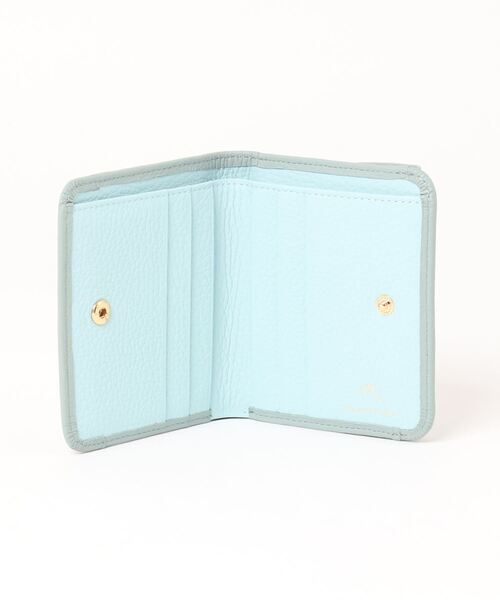 efffy（エフィー）の「【efffy/エフィー】 二つ折り財布 イタリア製牛革（財布・レディース・グレイッシュベージュ/アイボリー/ピンク/ラベンダー/グリーン系その他/イエロー・FREE）」の15枚目の写真