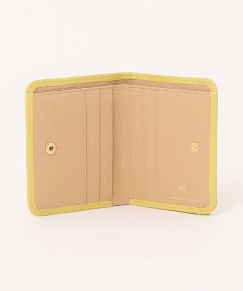 efffy（エフィー）の「【efffy/エフィー】 二つ折り財布 イタリア製牛革（財布・レディース・グレイッシュベージュ/アイボリー/ピンク/ラベンダー/グリーン系その他/イエロー・FREE）」の16枚目の写真