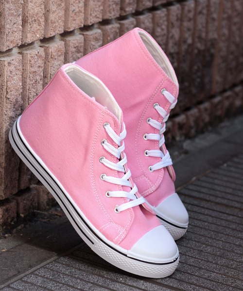 AAA+（サンエープラス）の「ハイカットレースアップローテクスニーカー（スニーカー・メンズ・ブラック系その他2/ブラック/ブラック系その他/キナリ/カーキ/ベージュ/グレー/レッド/ネイビー/ブラック×ブラック/イエロー/ホワイト/ブルー系その他3/グリーン/レッド系その他/オレンジ/ブルー系その他2/ピンク/グレー系その他/ブラウン/ワイン/チェック/ホワイト系その他/ブルー系その他・40/38/42/34/44/36/28/32/30）」の19枚目の写真