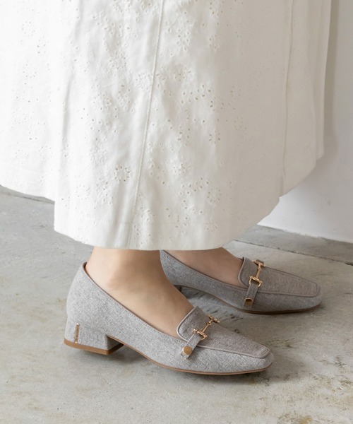 RANDA(ランダ)の「3WAYローファーシューズ(ローファー・レディース・クリーム/グレー/その他・M/L/LL/S)」の2枚目の写真