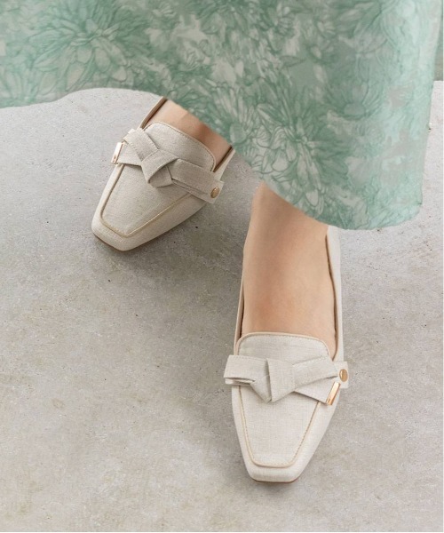 RANDA(ランダ)の「3WAYローファーシューズ(ローファー・レディース・クリーム/グレー/その他・M/L/LL/S)」の8枚目の写真