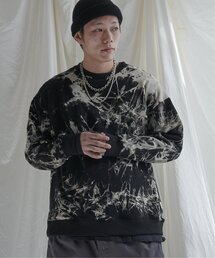 NO NEED | タイダイスウェットPO ビッグシルエット/裏毛(スウェット)