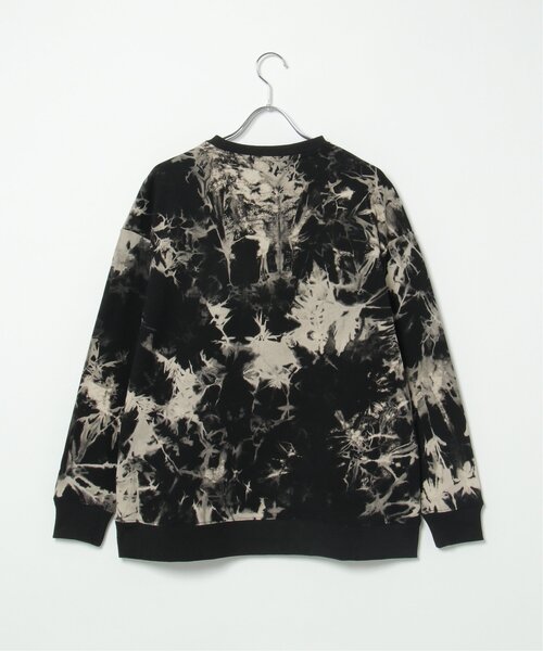 NO NEED（ノーニード）の「タイダイスウェットＰＯ　ビッグシルエット/裏毛（スウェット・メンズ・グリーン/オレンジ/ブラック・M/L）」の4枚目の写真