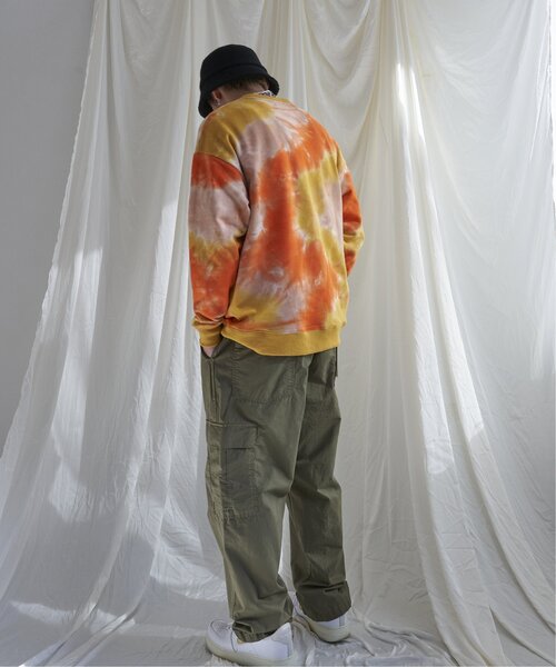 NO NEED（ノーニード）の「タイダイスウェットＰＯ　ビッグシルエット/裏毛（スウェット・メンズ・グリーン/オレンジ/ブラック・M/L）」の19枚目の写真