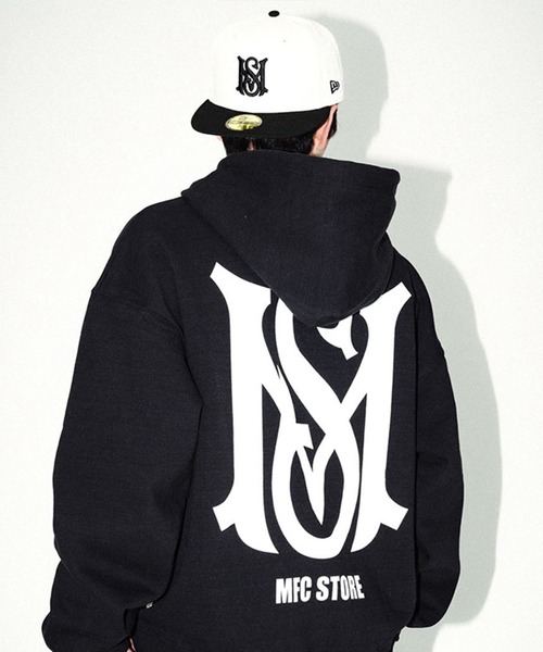 MFC STORE（エムエフシーストア）の「MFC STORE MS BACK LOGO HOODIE（パーカー・メンズ・カーキ/グリーン/ブラック/ベージュ/アッシュ・L/XL/M）」の9枚目の写真