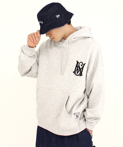 MFC STORE MS刺繍　BACK LOGO フーディー　パーカー　デカロゴ MFC STORE MS BACK LOGO HOODIE