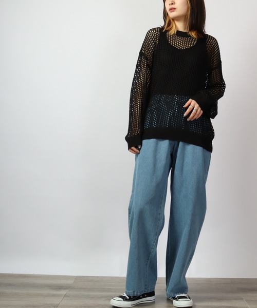 FUNALIVE(ファンアライブ)の「12oz デニムバギーパンツ(デニムパンツ・メンズ・ケミカルウォッシュ/インディゴブルー/サックスブルー/ブラック/ブラック系その他・M/L/XL)」の17枚目の写真