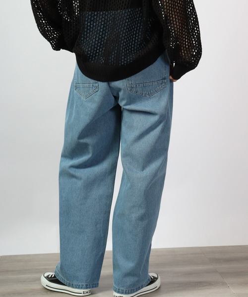 FUNALIVE(ファンアライブ)の「12oz デニムバギーパンツ(デニムパンツ・メンズ・ケミカルウォッシュ/インディゴブルー/サックスブルー/ブラック/ブラック系その他・M/L/XL)」の16枚目の写真