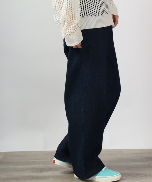 FUNALIVE(ファンアライブ)の「12oz デニムバギーパンツ(デニムパンツ・メンズ・ケミカルウォッシュ/インディゴブルー/サックスブルー/ブラック/ブラック系その他・M/L/XL)」の20枚目の写真