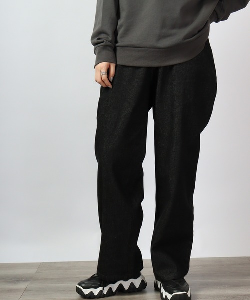 FUNALIVE(ファンアライブ)の「12oz デニムバギーパンツ(デニムパンツ・メンズ・ケミカルウォッシュ/インディゴブルー/サックスブルー/ブラック/ブラック系その他・M/L/XL)」の8枚目の写真