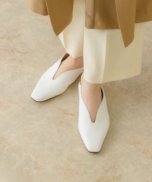 URBAN RESEARCH　Vカットパンプス　白 37 Vカットパンプス[DRA4-2HP401]｜URBAN RESEARCH公式ファッション通販