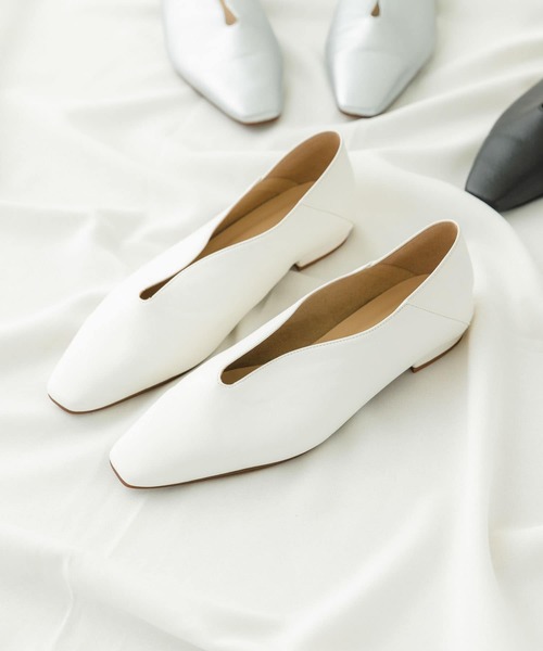 セール】『MADE IN JAPAN』Vカット2WAYパンプス（パンプス