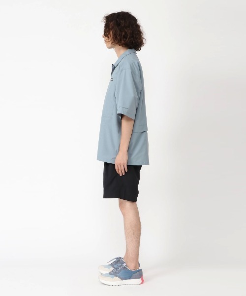 Columbia(コロンビア)の「columbia/コロンビア オープンカラーシャツ ワンポイント/UVケア ロードトゥーマウンテンキャンプラバーズショートスリーブシャツ/セットアップ対応 PM6858(シャツ/ブラウス・メンズ・カーキ/ブラック/ブルー・M/L/XL)」の11枚目の写真
