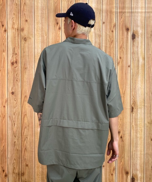 columbia/コロンビア オープンカラーシャツ ワンポイント/UVケア