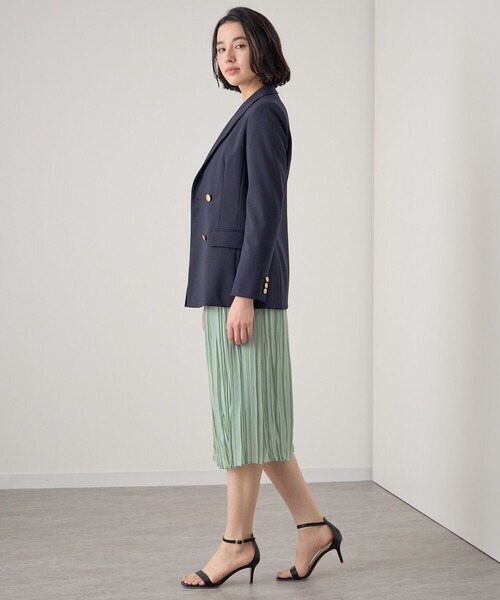 セール】オックスストレッチダブルジャケット（テーラードジャケット