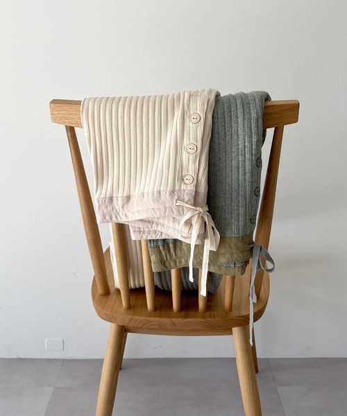 Crisp（クリスプ）の「ミリタリーメロウレギンス（レギンス/スパッツ・レディース・グレー/アイボリー・FREE）」の8枚目の写真