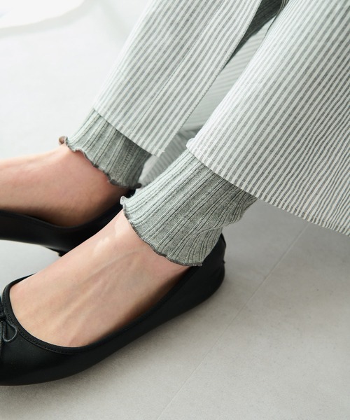 Crisp（クリスプ）の「ミリタリーメロウレギンス（レギンス/スパッツ・レディース・グレー/アイボリー・FREE）」の17枚目の写真