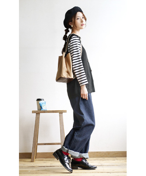 anello（アネロ）の「TRAD クロスボディバッグ（ハンドバッグ・レディース・ブラック/ベージュ・-）」の11枚目の写真