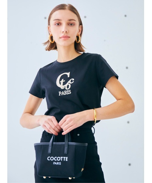 Cocotte parisロゴキャンバストートバッグMINI（トートバッグ