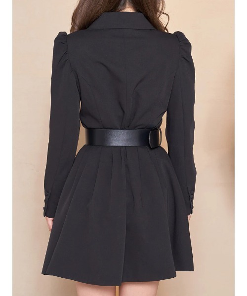 Darich ダブルジャッケットワンピース Darich（ダーリッチ）の「ダブルジャケットワンピース