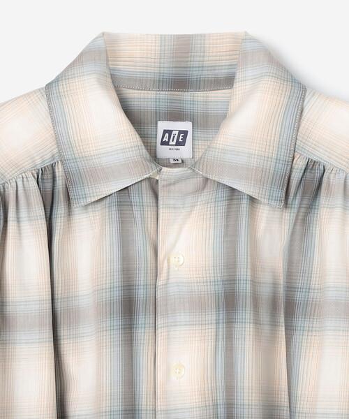 Bshop（ビショップ）の「AiE | ペインターシャツ オンブレチェック MEN
