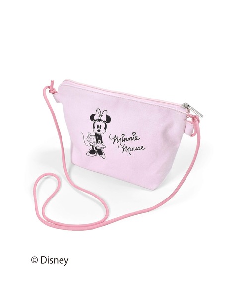 SLAP SLIP（スラップスリップ）の「SLAPSLIP/【Disney】ミッキーマウス/ミニーマウス/フェイス刺繍ショルダーサコッシュ/ディズニー（ショルダーバッグ・キッズ・ピンク/ブルー・ONESIZE）」の16枚目の写真