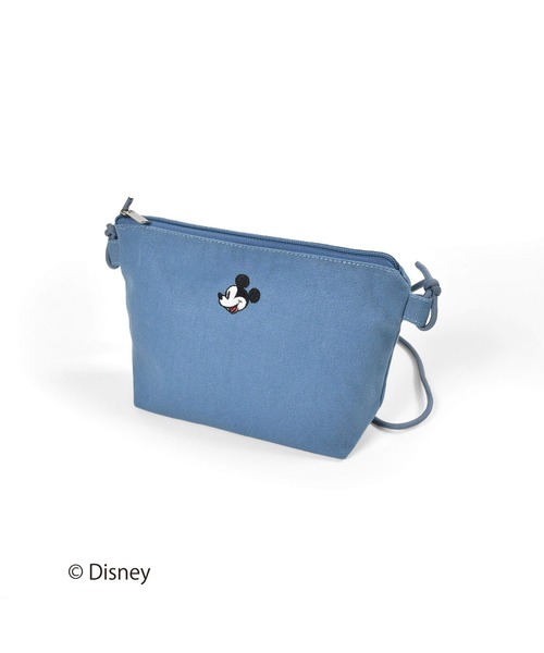 SLAP SLIP（スラップスリップ）の「SLAPSLIP/【Disney】ミッキーマウス/ミニーマウス/フェイス刺繍ショルダーサコッシュ/ディズニー（ショルダーバッグ・キッズ・ピンク/ブルー・ONESIZE）」の19枚目の写真