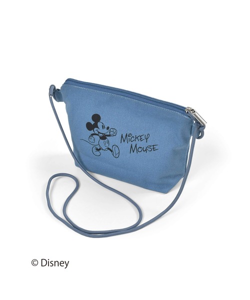 SLAP SLIP（スラップスリップ）の「SLAPSLIP/【Disney】ミッキーマウス/ミニーマウス/フェイス刺繍ショルダーサコッシュ/ディズニー（ショルダーバッグ・キッズ・ピンク/ブルー・ONESIZE）」の8枚目の写真